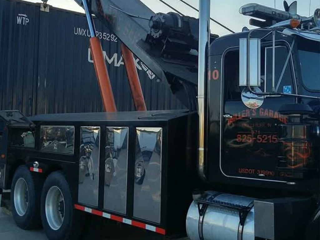 Miller's Garage of Middlebury, Inc. Wrecker Service